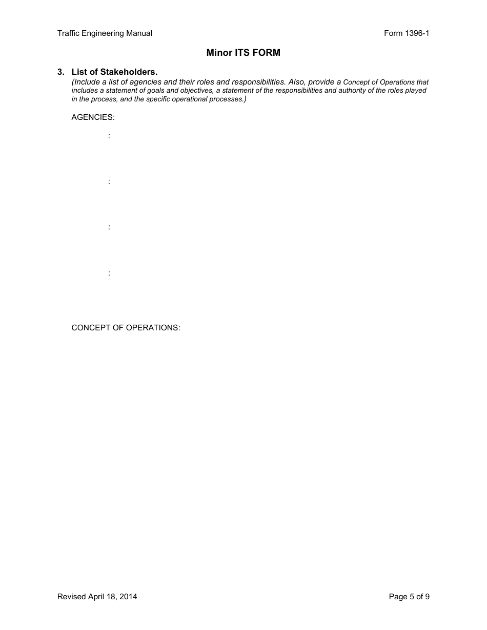 Form 1396-1 Minor Its Form - Ohio, Page 5