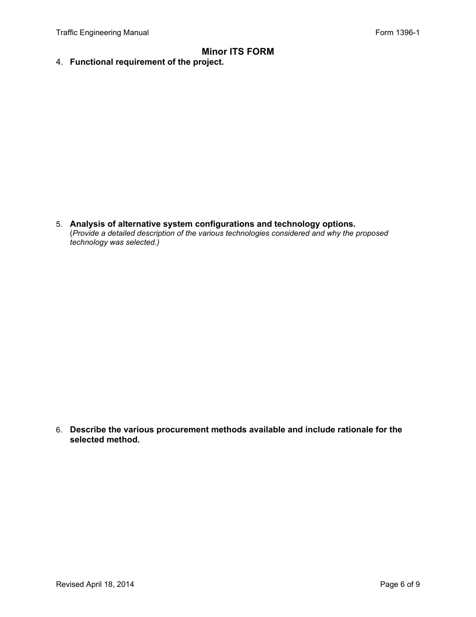 Form 1396-1 Minor Its Form - Ohio, Page 6