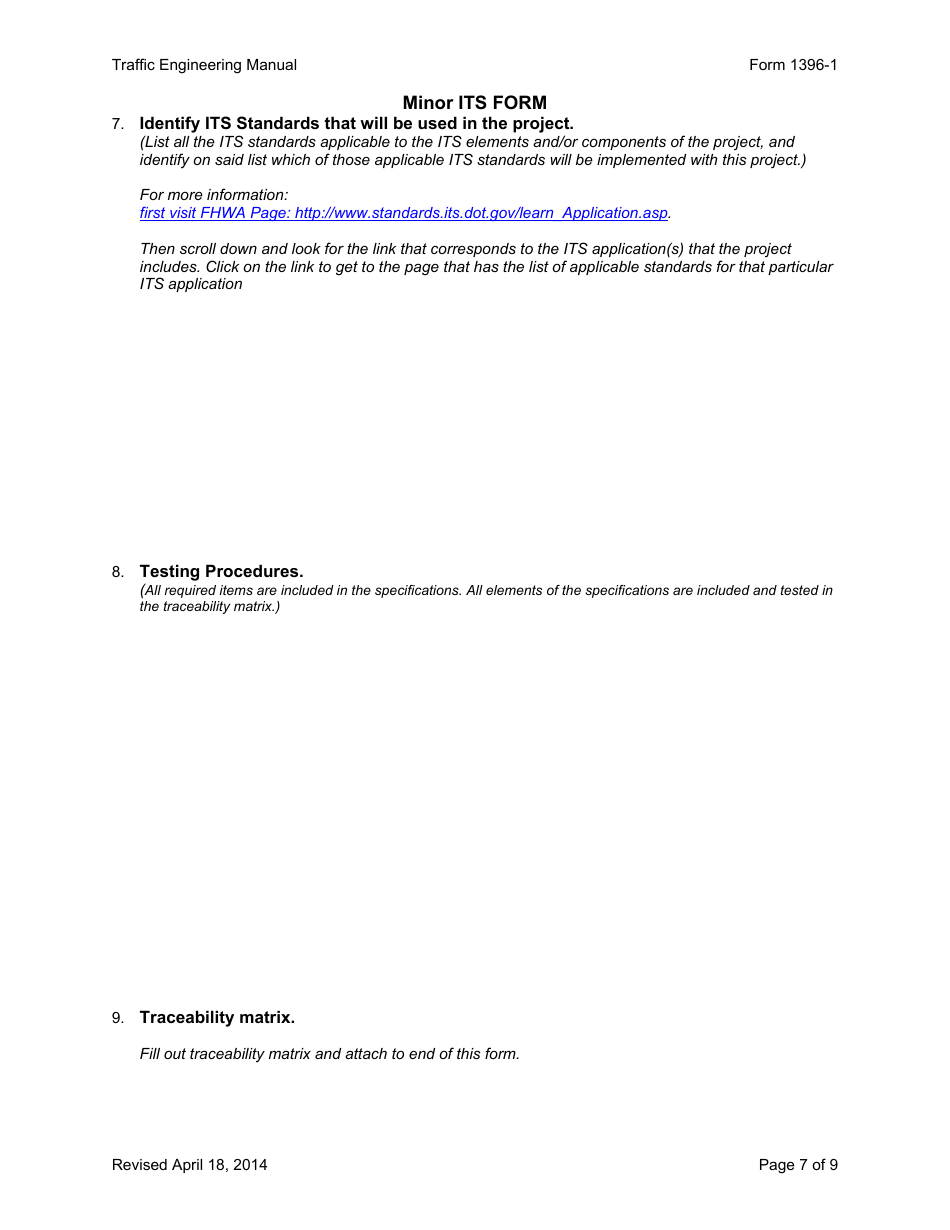 Form 1396-1 Minor Its Form - Ohio, Page 7