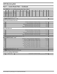 PS Form 3602-R Postage Statement - USPS Marketing Mail, Page 9