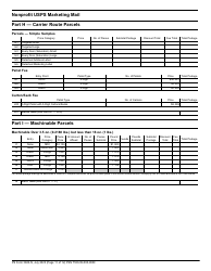 PS Form 3602-N Postage Statement - Nonprofit USPS Marketing Mail, Page 11