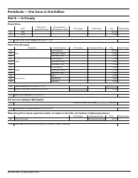 PS Form 3541 Postage Statement - Periodicals, Page 2