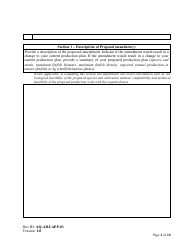 Form AQ-ADJ-APP-01 Proposal for an Adjudicative Amendment - Nova Scotia, Canada, Page 2