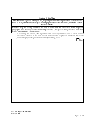 Form AQ-ADJ-APP-01 Proposal for an Adjudicative Amendment - Nova Scotia, Canada, Page 4