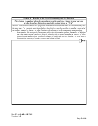 Form AQ-ADJ-APP-01 Proposal for an Adjudicative Amendment - Nova Scotia, Canada, Page 5