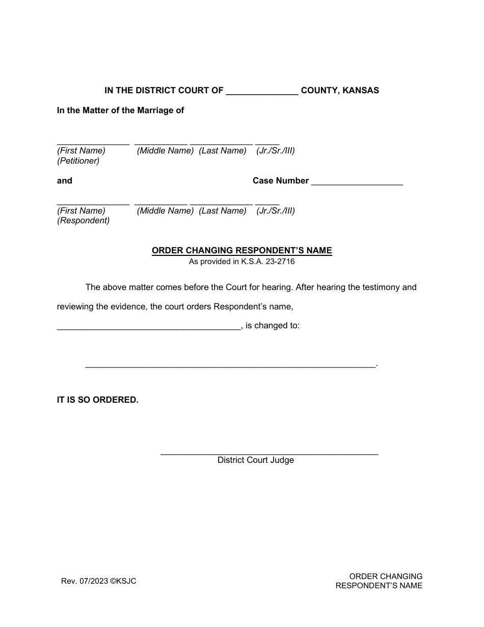 Decree of Divorce (With Children) - Kansas, Page 16