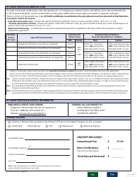 Form VSA509A Application for Change of Gender Designation (Adults and Minors Aged 12 Years and Older) Changing B.c. Birth Certificate/Registration - British Columbia, Canada, Page 4