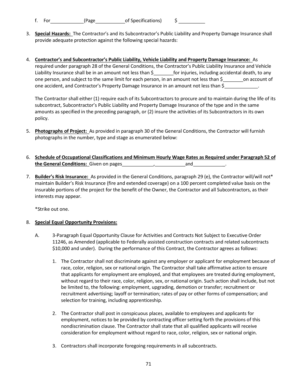 Supplemental General Conditions Including Equal Opportunity Provisions - Alabama, Page 3