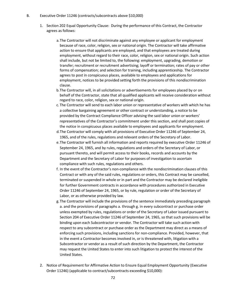 Supplemental General Conditions Including Equal Opportunity Provisions - Alabama, Page 4