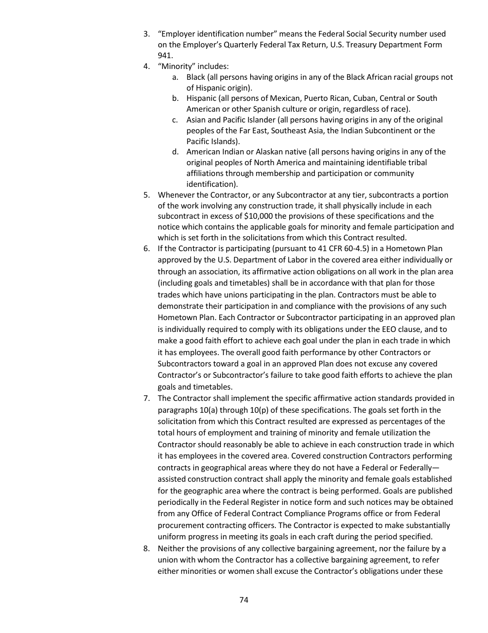 Supplemental General Conditions Including Equal Opportunity Provisions - Alabama, Page 6