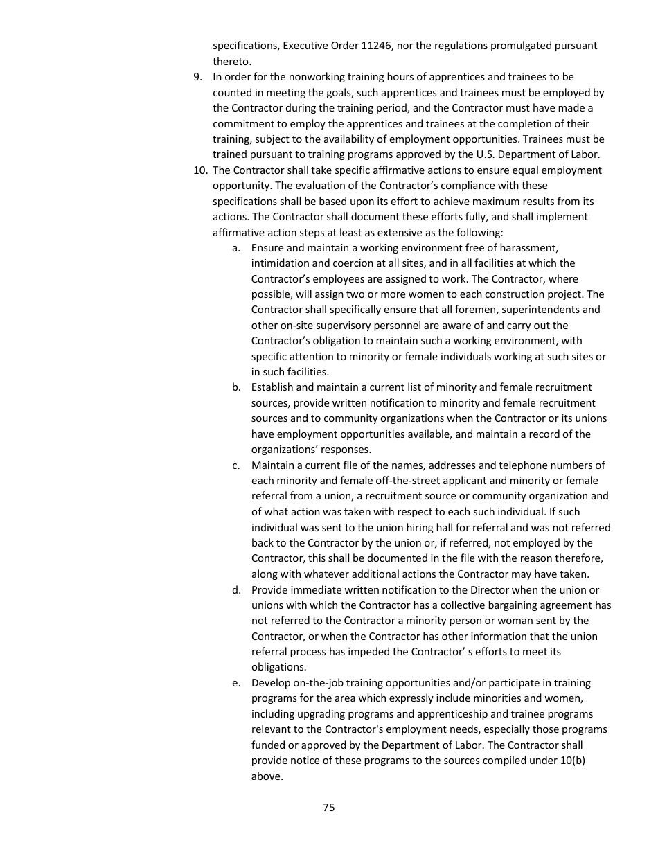 Supplemental General Conditions Including Equal Opportunity Provisions - Alabama, Page 7