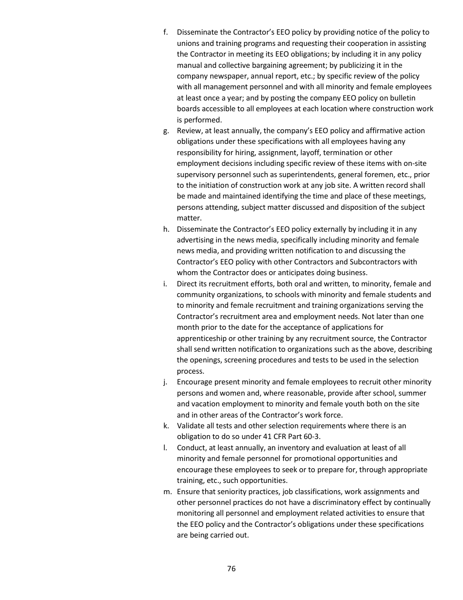 Supplemental General Conditions Including Equal Opportunity Provisions - Alabama, Page 8