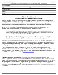 Form SSA-3830 Certification of Low Birth Weight for Ssi Eligibility, Page 2