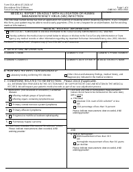 Form SSA-4814 Medical Report on Adult With Allegation of Human Immunodeficiency Virus (HIV) Infection