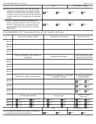 Form SSA-8001-BK Application for Supplemental Security Income (Ssi) (Deferred or Abbreviated), Page 7
