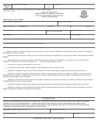 Document preview: Form E-211 Transporter's Registration Application Supplement - Connecticut