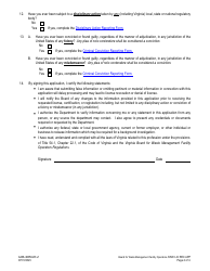 Form A438-4605ULR Waste Management Facility Operator - Universal License Recognition (Url) Application - Virginia, Page 4