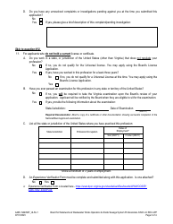 Form A465-1944INSTL_ULR Onsite Sewage System Installer - Universal License Recognition (Url) Application - Virginia, Page 3