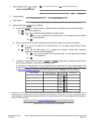 Form A465-1942OPR_ULR Onsite Sewage System Operator - Universal License Recognition (Url) Application - Virginia, Page 2
