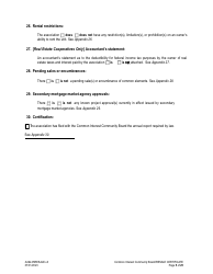 Form A492-05RESALE Common Interest Community Association Resale Certificate - Virginia, Page 5