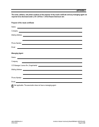 Form A492-05RESALE Common Interest Community Association Resale Certificate - Virginia, Page 6