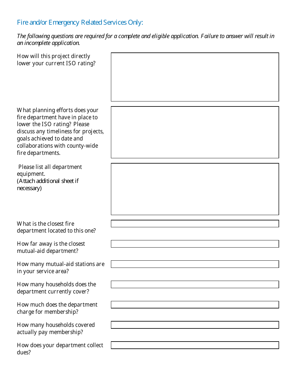 Arkansas Rural Community Grant Program Application - Arkansas, Page 9