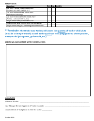 Foster Care Monthly Face to Face - North Dakota, Page 3