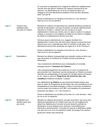 Forme 3483F Guide Relatif a La Declaration Sur Le Vin Et Le Vin Panache - B Guide (Etablissements Vinicoles Qui Ont Un Magasin De Detail Hors Site) - Ontario, Canada (French), Page 16