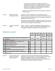 Forme 3483F Guide Relatif a La Declaration Sur Le Vin Et Le Vin Panache - B Guide (Etablissements Vinicoles Qui Ont Un Magasin De Detail Hors Site) - Ontario, Canada (French), Page 18