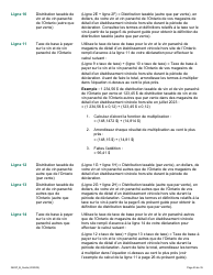 Forme 3483F Guide Relatif a La Declaration Sur Le Vin Et Le Vin Panache - B Guide (Etablissements Vinicoles Qui Ont Un Magasin De Detail Hors Site) - Ontario, Canada (French), Page 25