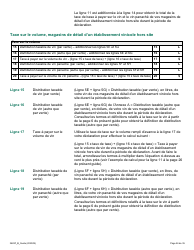 Forme 3483F Guide Relatif a La Declaration Sur Le Vin Et Le Vin Panache - B Guide (Etablissements Vinicoles Qui Ont Un Magasin De Detail Hors Site) - Ontario, Canada (French), Page 26