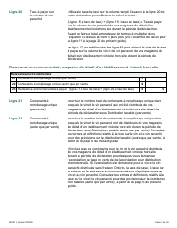 Forme 3483F Guide Relatif a La Declaration Sur Le Vin Et Le Vin Panache - B Guide (Etablissements Vinicoles Qui Ont Un Magasin De Detail Hors Site) - Ontario, Canada (French), Page 27