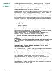 Forme 3483F Guide Relatif a La Declaration Sur Le Vin Et Le Vin Panache - B Guide (Etablissements Vinicoles Qui Ont Un Magasin De Detail Hors Site) - Ontario, Canada (French), Page 2