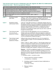 Forme 3483F Guide Relatif a La Declaration Sur Le Vin Et Le Vin Panache - B Guide (Etablissements Vinicoles Qui Ont Un Magasin De Detail Hors Site) - Ontario, Canada (French), Page 30
