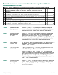Forme 3483F Guide Relatif a La Declaration Sur Le Vin Et Le Vin Panache - B Guide (Etablissements Vinicoles Qui Ont Un Magasin De Detail Hors Site) - Ontario, Canada (French), Page 32