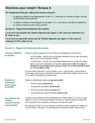 Forme 3466F Guide Relatif a La Declaration Sur Le Vin Et Le Vin Panache - Ontario, Canada (French), Page 12