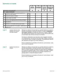 Forme 3466F Guide Relatif a La Declaration Sur Le Vin Et Le Vin Panache - Ontario, Canada (French), Page 14