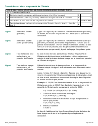 Forme 3466F Guide Relatif a La Declaration Sur Le Vin Et Le Vin Panache - Ontario, Canada (French), Page 21