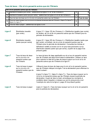 Forme 3466F Guide Relatif a La Declaration Sur Le Vin Et Le Vin Panache - Ontario, Canada (French), Page 22
