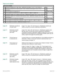 Forme 3466F Guide Relatif a La Declaration Sur Le Vin Et Le Vin Panache - Ontario, Canada (French), Page 23