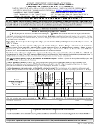 Formulario 2824-ELS Solicitud De Asistencia Para Servicios De Energia - Nevada (Spanish), Page 4