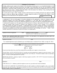 Form 2905-EG Application for Assistance - Nevada, Page 17