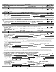 Form 2905-EG Application for Assistance - Nevada, Page 6