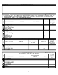 Form 2905-EG Application for Assistance - Nevada, Page 8