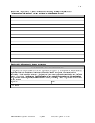 Form DBPR MRS0701 Application for Licensure - Florida, Page 12