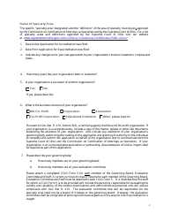 Form SCO-ASD-OAS-1111 Application for Reaccreditation as a Certifying Agency for Attorneys as Specialists in Ohio - Ohio, Page 2