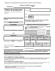 Document preview: Formulario 10.01-M Orden Modificada De Proteccion Civil Contra La Violencia Domestica - Ohio (Spanish)