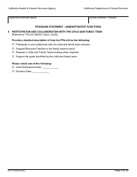Form LIC9128 Foster Family Agency Program Statement - California, Page 14