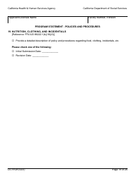 Form LIC9128 Foster Family Agency Program Statement - California, Page 25