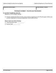 Form LIC9128 Foster Family Agency Program Statement - California, Page 30